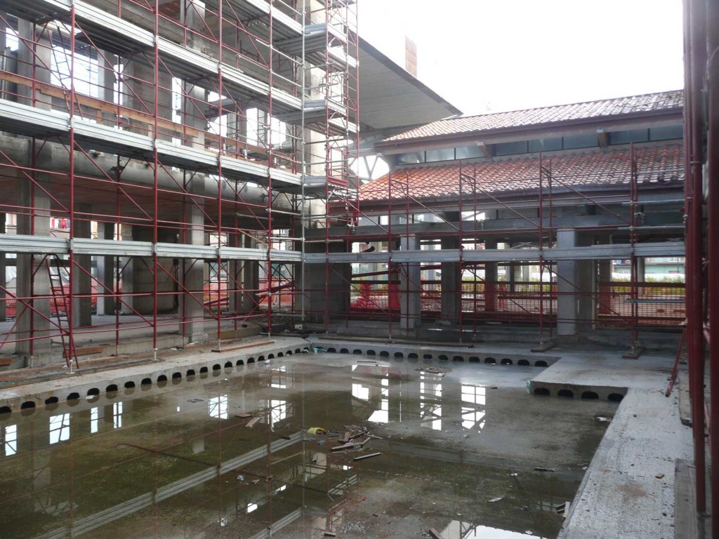 Teatro di Pomezia - Realizzazione della corte