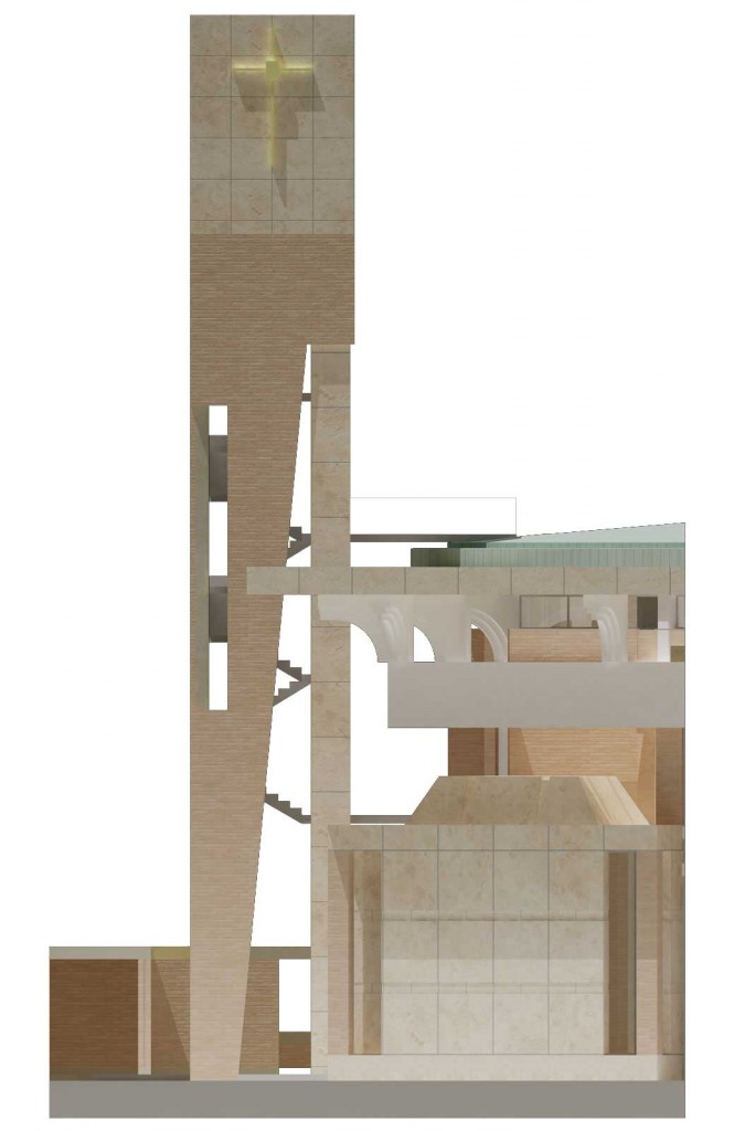 San Tommaso - Studio per il campanile