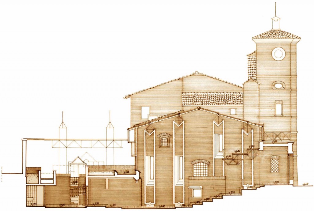 Torre dell'orologio - Studio per il rospetto