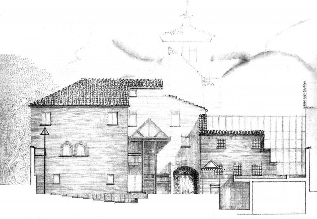 Torre dell'orologio - Prospetto