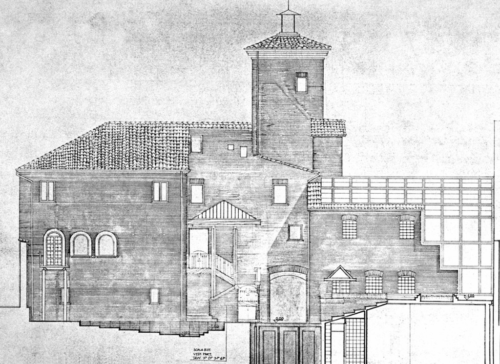 Torre dell'orologio - Studio del prospetto