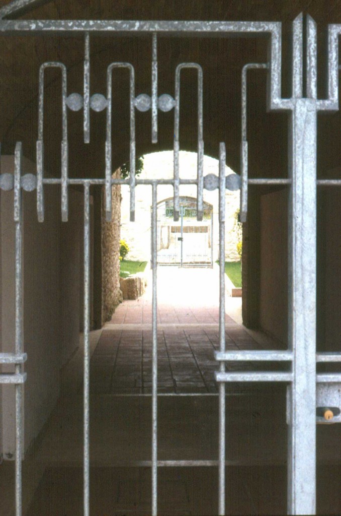 Torre dell'orologio - Dettaglio del cancello