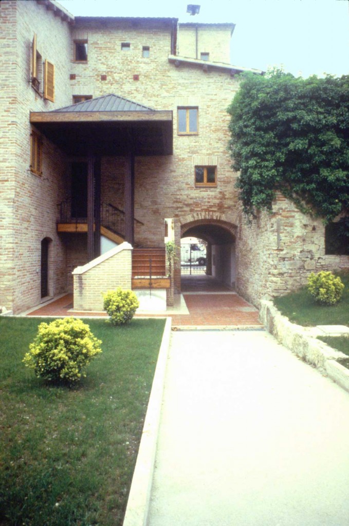 Torre dell'orologio - Veduta generale della nuova scala