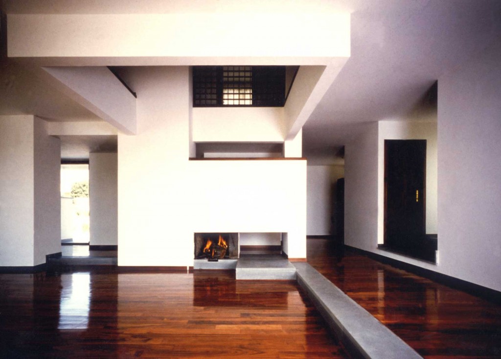Casa dell'Ottico - Veduta del camino
