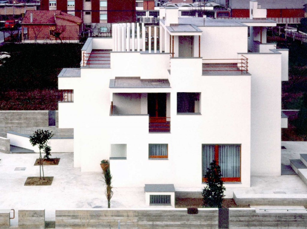 Casa dell'Ottico - Veduta del prospetto
