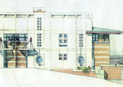 Casa del Notaio - Studio per il prospetto