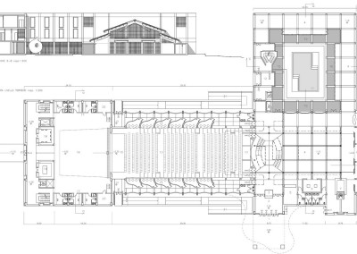 Teatro di Pomezia - Planimetria