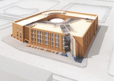 Banca d'Albania - Veduta assonometrica