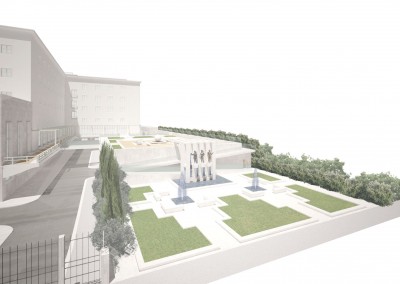 Hotel Dajti - Studio per la piazza