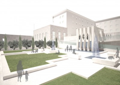 Hotel Dajti - Studio per la piazza