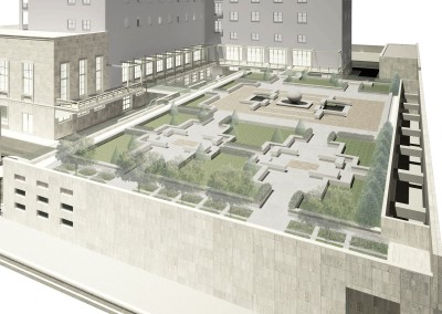 Hotel Dajti - Studio per il giardino pensile