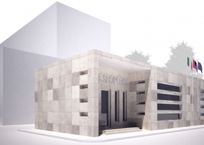 Hotel Dajti - Studio per l'edificio annesso