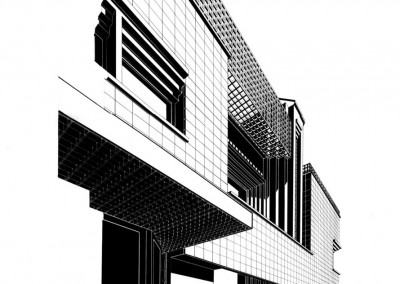 Cassa Rurale ed Artigiana - Studio assonometrico