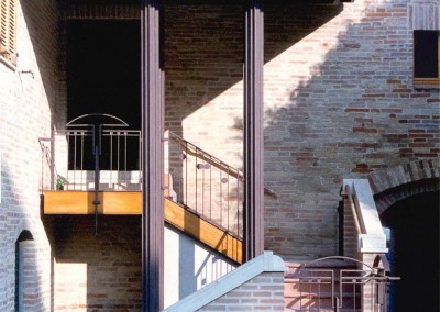 Torre dell'orologio - Dettaglio della scala