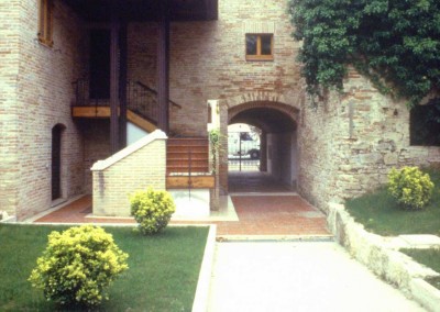 Torre dell'orologio - Veduta generale della nuova scala