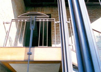 Torre dell'orologio - Veduta di dettaglio della nuova scala