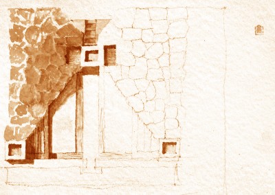 Porto San Paolo - Studio per una finestra